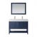 Pavia 48 in. Furniture Style Vanity in Royal Blue with Acrylic Trough Sink in White